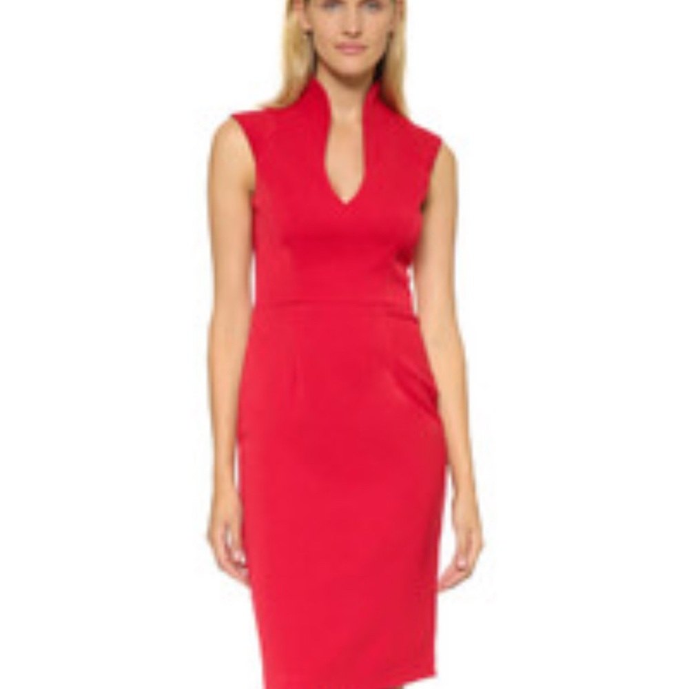 Rolla Coster Vibrant Red Midi Dress